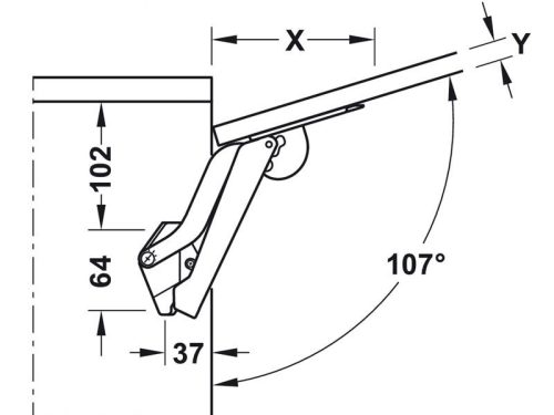 FOREST HAFELE FELNYÍLÓ FREE SPACE VASALAT, 