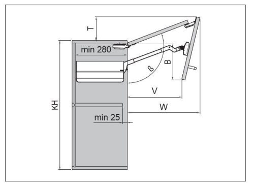 FOREST FDS FELNYÍLÓ HARMONIKA  VASALAT, 4,1-8,1 kg