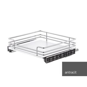   FOREST CCTGM polcrendszer, oldallapra szerelhető, króm-fehér, 364 mm
