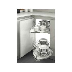   FOREST 846BE Combi's polcrendszer, króm-fehér, Balos, 450 mm, 850 x 220 x 490 mm