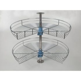   FOREST 24313 FORGÓKOSÁR GARNITÚRA, 3/4, króm, 605 mm, 664 x 664 mm