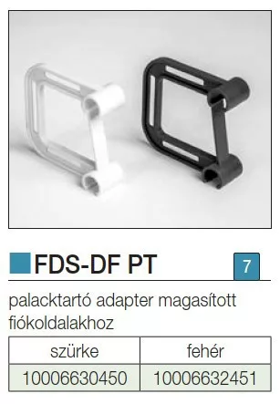 FOREST FDS-DF PT palacktartó SZÜRKE