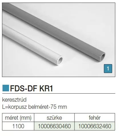 FOREST FDS-DF KR1 keresztrúd FEHÉR