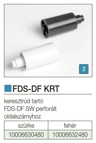 FOREST FDS-DF KRT keresztrúd tartó FEHÉR