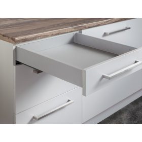 FOREST SLIM DUPLAFALÚ FIÓKOLDAL DF-A, fehér