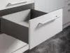 FOREST SLIM DF-B ANTRACIT fém fiókoldal — 500mm