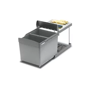   FOREST ART 516 hulladékgyűjtő, 2 x 16 l, 343 x 475 x 372 mm, szürke