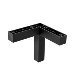   FOREST MŰANYAG DESIGN LÁB ART779/R , 120 mm, 150 kg, fekete