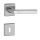 ARIZONA króm-matt króm négyzetrozettás beltéri ajtókilincs (WC)