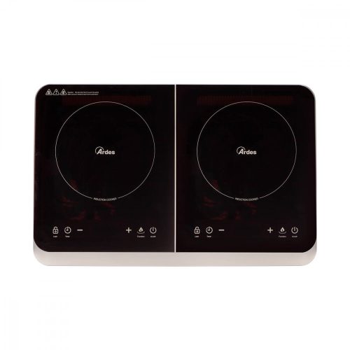ARDES 1f602 hordozható indukciós főzőlap - 2 zónás
