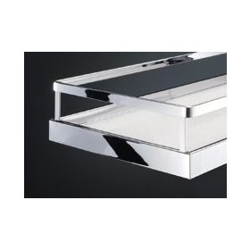   Kesseböhmer DISPENSA ARENA style beakasztható polc, króm/hófehér, 150 mm