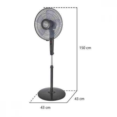 ARDES 5s41pbt álló ventilátor távvezérlővel