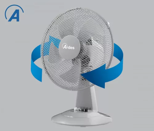 ARDES 5st30g asztali ventilátor - szürke