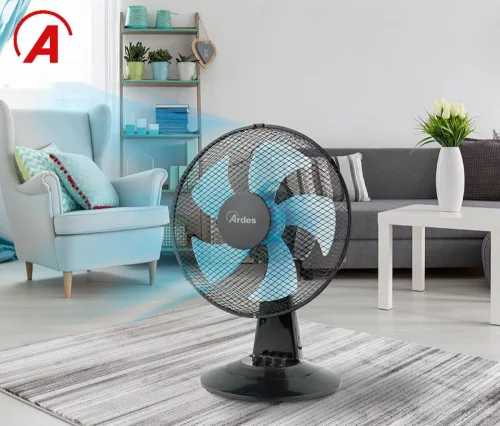 ARDES 5st30n asztali ventilátor - fekete