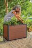 Keter Maple Mobile Urban Garden Bed 88L virágcserép, barna