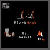 G21 felfüggesztési rendszer BlackHook big basket 62x31x10 cm