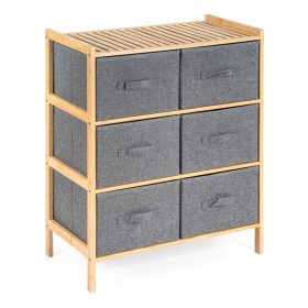 G21 bambusz állvány 6 kosárral 