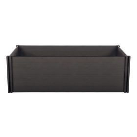 Magaságyás G21 Crop 210 x 143 x 80, WPC, Ébenfa