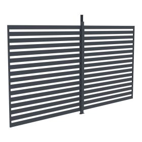 G21 fix lamellás oldalfal 3,7x2,2 m pergola Austinhoz