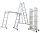 G21 GA-SZ-4x4-4,6M többfunkciós létra, alumínium - 2. osztály