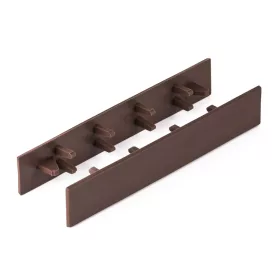 G21 takaró a WPC burkolathoz, műanyag, Indiai Teak