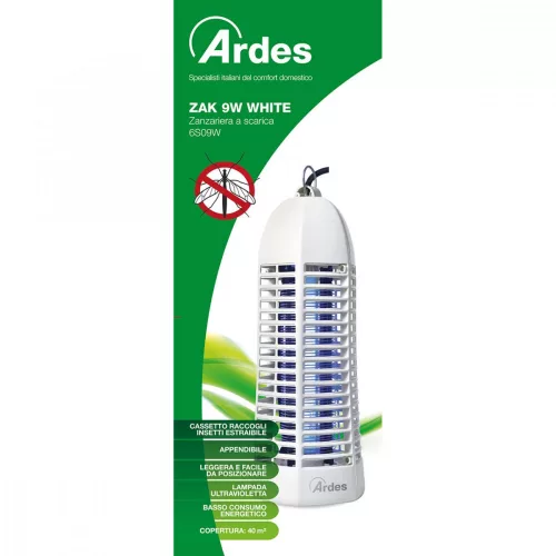 ARDES 6s09w elektromos rovarcsapda - fehér