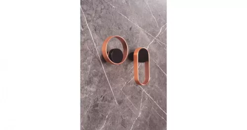 VIEFE orbit 45mm fogas, Matt fekete + Csiszolt réz ZM226, 45 *105mm