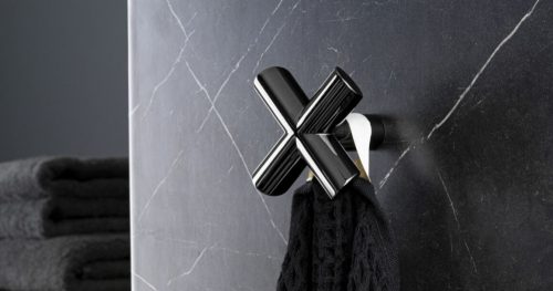 VIEFE equis fém fogas, Polírozott króm Z01, 80mm