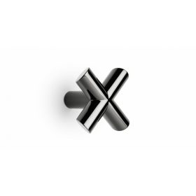 VIEFE equis fém fogas, Fényes fekete titán Z03, 80mm