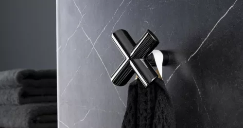VIEFE equis fém fogas, Matt fekete ZM2, 80mm