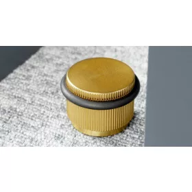   VIEFE arpa alumínium ajtóütköző, Sötét sárgaréz L291, 45mm