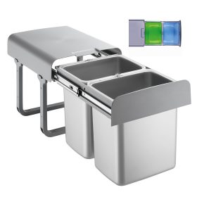 EKOTECH beépíthető hulladékgyűjtő ekko 40 - 2x16 liter