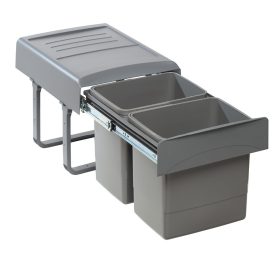 EKOTECH beépíthető hulladékgyűjtő mega 40 - 2x15 liter