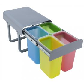 EKOTECH beépíthető hulladékgyűjtő ekko 40 - 4x8 liter