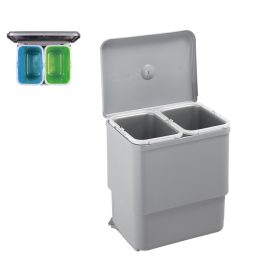   EKOTECH beépíthető hulladékgyűjtő sesamo 45 - 2x8 liter