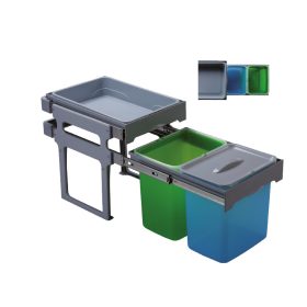 EKOTECH beépíthető hulladékgyűjtő tank 40 - 2x16 liter