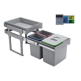   EKOTECH beépíthető hulladékgyűjtő tank 40 - 1x16 liter+2x8 liter