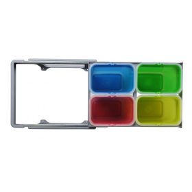   EKOTECH beépíthető hulladékgyűjtő ekko easy 40 - 4x8 liter