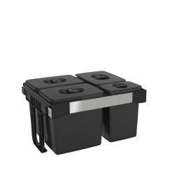   EKOTECH beépíthető hulladékgyűjtő free jazz 60 - 3x15 liter+1x7 liter