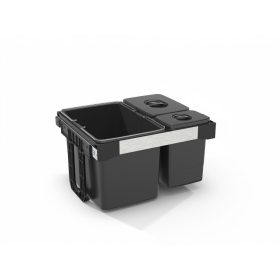   EKOTECH beépíthető hulladékgyűjtő free jazz 60 - 1x34 liter+1x7 liter+1x15 liter