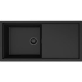   ELLECI mosogatótálca sintesi 480 k86 black fekete tartozékokkal