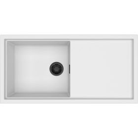   ELLECI mosogatótálca sintesi 480 k96 white fekete tartozékokkal