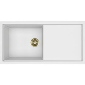   ELLECI mosogatótálca sintesi 480 k96 white arany tartozékokkal