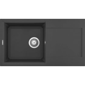 ELLECI mosogatótálca easy 290 m70 nero metal