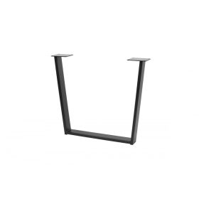 GTV Asztalláb INDUSTRIA-T20, 710 mm, 820 mm, 20 mm, fekete