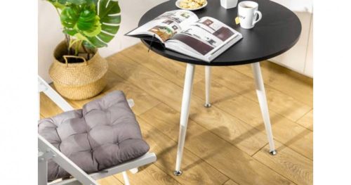 GTV Asztalláb ferde NM-X-LINE40, 710 mm, 40 mm, állítható (+5 mm), Króm