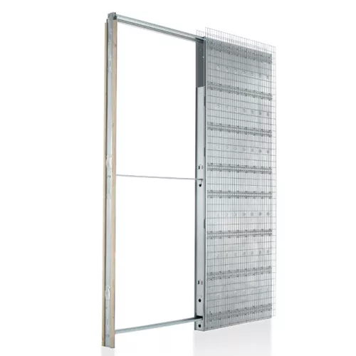 ECLISSE LUCE UNICO egyszárnyú tolóajtó kőműves falhoz 15 cm-es falvastagsághoz (60×200 cm)