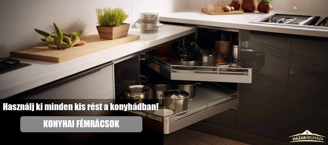 Konyhai fémrács