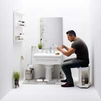 Fürdőszobai tároláső