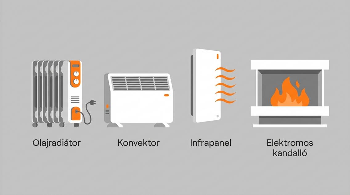 Elektromos fűtőtest típusok áttekintése